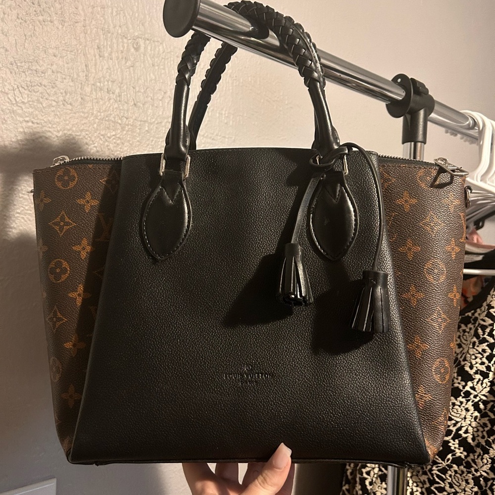 Black and Monogram Purse